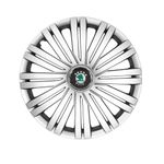 Auto si Moto - Anvelope si jante - Accesorii roti - Capace roti - Set 4 Capace Roti 14 inschi (R14) Compatibile Cu SKODA, Model-200 - Infinity.ro