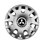 Auto si Moto - Anvelope si jante - Accesorii roti - Capace roti - Set 4 capace roti potrivite jantelor de 14 inch (R14) compatibile Mitsubishi, Model - 204 - Infinity.ro