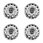 Auto si Moto - Anvelope si jante - Accesorii roti - Capace roti - Set 4 capace roti potrivite jantelor de 14 inch (R14) compatibile Mitsubishi, Model - 204 - Infinity.ro