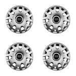 Auto si Moto - Anvelope si jante - Accesorii roti - Capace roti - Set 4 capace roti potrivite jantelor de 14 inch (R14) compatibile Audi, Model - 204 - Infinity.ro