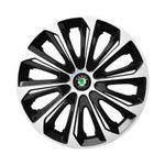 Auto si Moto - Anvelope si jante - Accesorii roti - Capace roti - Set 4 capace roti Extra strong silver R14 Compatibil Cu Skoda - Infinity.ro