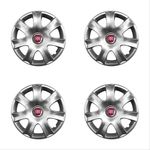 Auto si Moto - Anvelope si jante - Accesorii roti - Capace roti - Set 4 capace roti potrivite jantelor de 15 inchi (R15) compatibile gama FIAT model - 326 - Infinity.ro