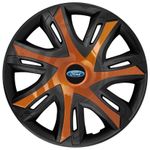 Auto si Moto - Anvelope si jante - Accesorii roti - Capace roti - Set 4 capace roti Power bicolor cooper R14 Compatibil Cu Ford - Infinity.ro