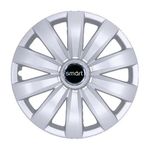 Auto si Moto - Anvelope si jante - Accesorii roti - Capace roti - Set 4 Capace Roti 14 inchi (R14), Compatibile cu Smart, Model 226 - Infinity.ro