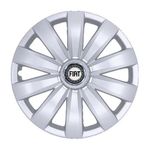 Auto si Moto - Anvelope si jante - Accesorii roti - Capace roti - Set 4 Capace Roti 14 inchi (R14), Compatibile cu Fiat, Model 226 - Infinity.ro