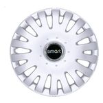 Auto si Moto - Anvelope si jante - Accesorii roti - Capace roti - Set 4 Capace Roti R15, Potrivite Jantelor de 15 inch, Pentru Smart, Model 306 - Infinity.ro