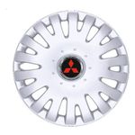 Auto si Moto - Anvelope si jante - Accesorii roti - Capace roti - Set 4 Capace Roti R15, Potrivite Jantelor de 15 inch, Pentru Mitsubishi, Model 306 - Infinity.ro