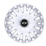 Auto si Moto - Anvelope si jante - Accesorii roti - Capace roti - Set 4 Capace Roti R15, Potrivite Jantelor de 15 inch, Pentru Mini, Model 306 - Infinity.ro