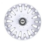 Auto si Moto - Anvelope si jante - Accesorii roti - Capace roti - Set 4 Capace Roti R15, Potrivite Jantelor de 15 inch, Pentru Fiat, Model 306 - Infinity.ro