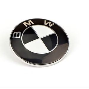 Set 4 Capace Jante Aliaj BMW, Diametru 56 MM, Negru