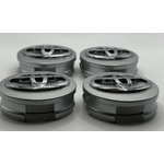 Auto si Moto - Anvelope si jante - Accesorii roti - Capace roti - Set 4 Capace Jante Aliaj Toyota 62mm Argintiu - Infinity.ro