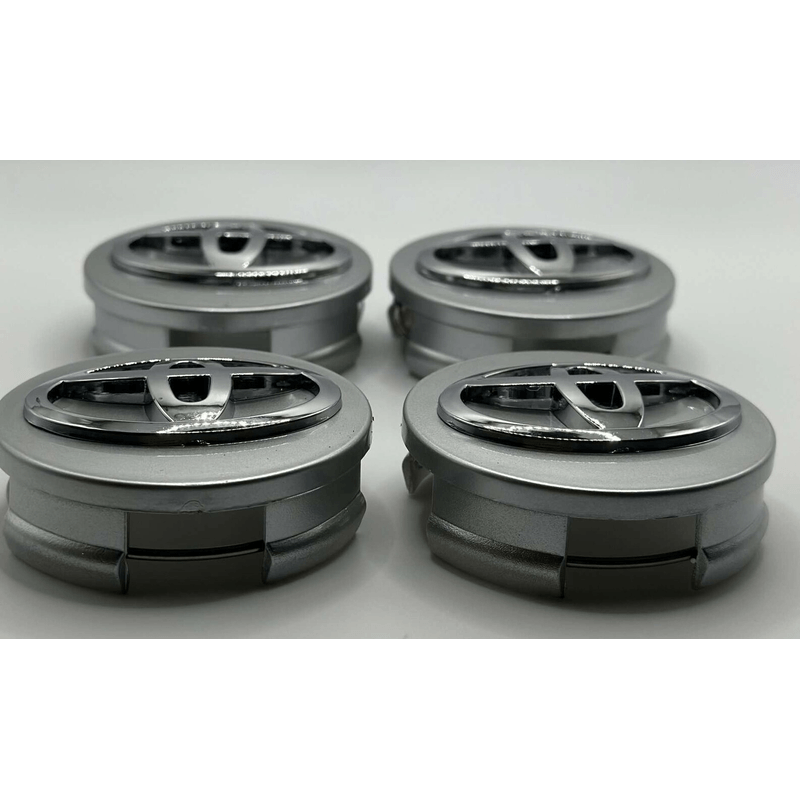 Auto si Moto - Anvelope si jante - Accesorii roti - Capace roti - Set 4 Capace Jante Aliaj Toyota 62mm Argintiu - Infinity.ro