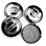 Auto si Moto - Anvelope si jante - Accesorii roti - Capace roti - Set 4 Capace jante aliaj VOLVO 64mm pentru jante aliaj ORIGINALE - Infinity.ro
