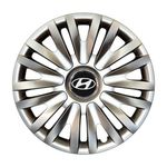 Auto si Moto - Anvelope si jante - Accesorii roti - Capace roti - Set 4 Capace Roti 15 inchi (R15)  Pentru Hyundai, Model 313 - Infinity.ro