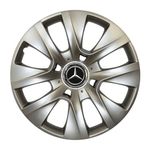 Auto si Moto - Anvelope si jante - Accesorii roti - Capace roti - Set 4 Capace Roti Autohelix MSA® R14, Potrivite Jantelor de 14 inch, Pentru Mercedes-Benz, Model 225 - Infinity.ro