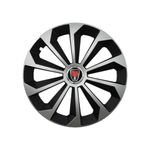 Auto si Moto - Anvelope si jante - Accesorii roti - Capace roti - Set 4 Capace Roti 15 inchi (R15) Fame Gri-Negru, Compatibile Cu Range Rover - Infinity.ro