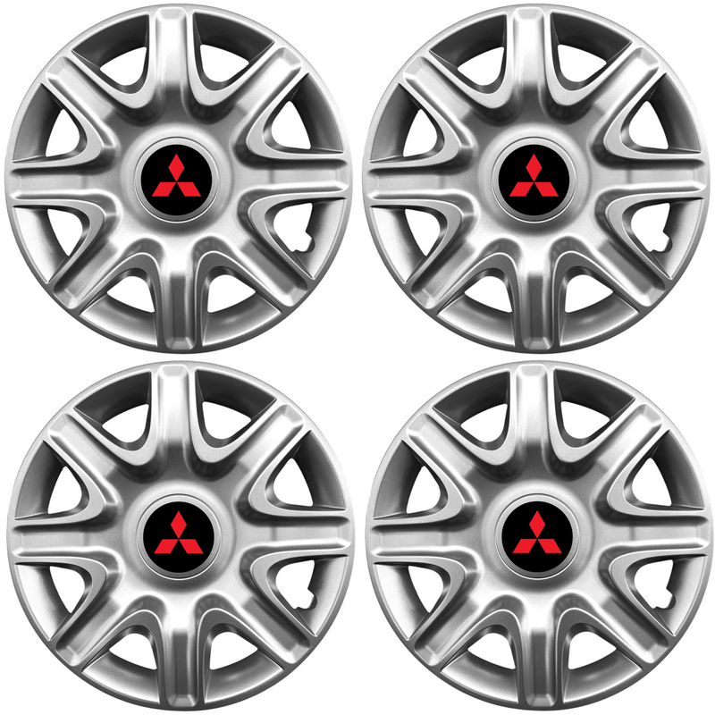Auto si Moto - Anvelope si jante - Accesorii roti - Capace roti - Set 4 Capace Roti 15 inchi (r15) Model 332, Compatibile Cu Mitshubisi - Infinity.ro