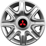 Auto si Moto - Anvelope si jante - Accesorii roti - Capace roti - Set 4 Capace Roti 15 inchi (r15) Model 332, Compatibile Cu Mitshubisi - Infinity.ro