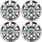 Auto si Moto - Anvelope si jante - Accesorii roti - Capace roti - Set 4 Capace Roti 15 inchi (r15) Model 332, Compatibile Cu Skoda - Infinity.ro