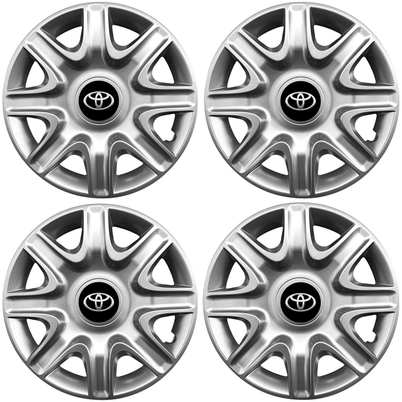 Auto si Moto - Anvelope si jante - Accesorii roti - Capace roti - Set 4 Capace Roti 15 inchi (r15) Model 332, Compatibile Cu Toyota - Infinity.ro