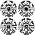 Auto si Moto - Anvelope si jante - Accesorii roti - Capace roti - Set 4 Capace Roti 15 inchi (r15) Model 332, Compatibile Cu Mercedes-Benz - Infinity.ro