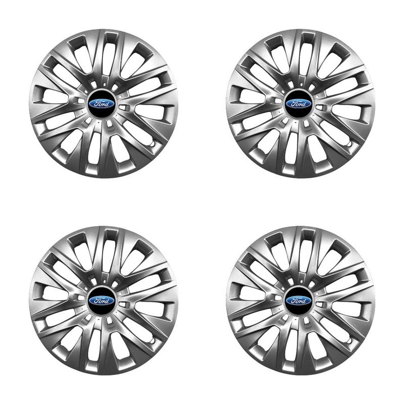 Auto si Moto - Anvelope si jante - Accesorii roti - Capace roti - Set 4 capace roti potrivite jantelor de 16 inch (R16) compatibile gama FORD model - 429 - Infinity.ro