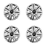 Auto si Moto - Anvelope si jante - Accesorii roti - Capace roti - Set 4 Capace Roti 14 inchi (R14) Compatibile Cu Citroen, Model - 203 - Infinity.ro