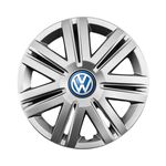 Auto si Moto - Anvelope si jante - Accesorii roti - Capace roti - Set 4 Capace Roti 14 inchi (R14) Compatibile Cu Volkswagen, Model - 203, Sigla Albastra - Infinity.ro