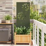 Casa si Gradina - Gradinarit si plante - Plante si ghivece - Ghivece si suporturi - Ghiveci pentru gradina Olivengrønn 50 x 140 cm - Infinity.ro