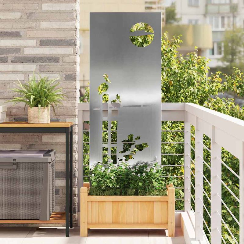 Casa si Gradina - Gradinarit si plante - Plante si ghivece - Ghivece si suporturi - Ghiveci pentru gradina Argintiu 50 x 140 cm - Infinity.ro