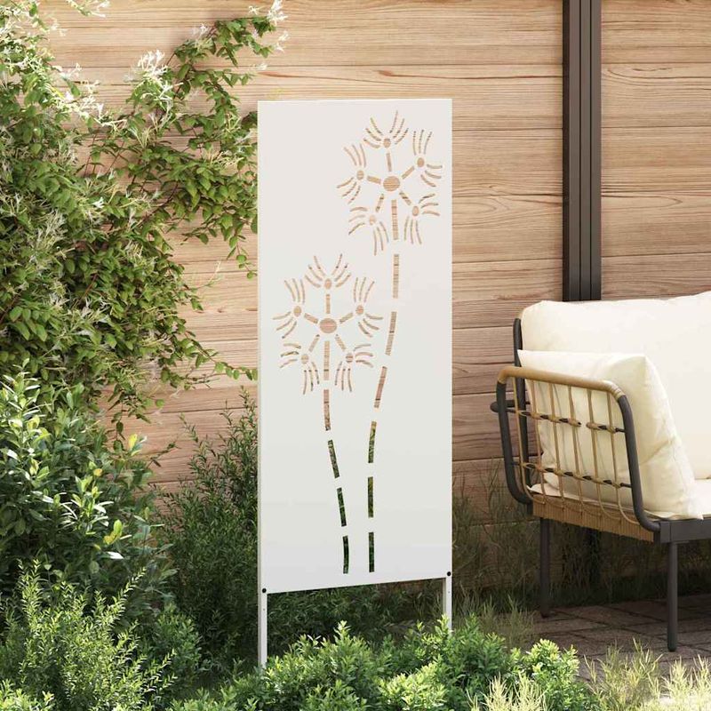 Casa si Gradina - Gradinarit si plante - Plante si ghivece - Ghivece si suporturi - Ghiveci pentru gradina Traforaj Alb 50 x 140 cm - Infinity.ro