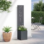 Casa si Gradina - Gradinarit si plante - Plante si ghivece - Ghivece si suporturi - Ghiveci pentru gradina Antracit 32 x 140 cm - Infinity.ro