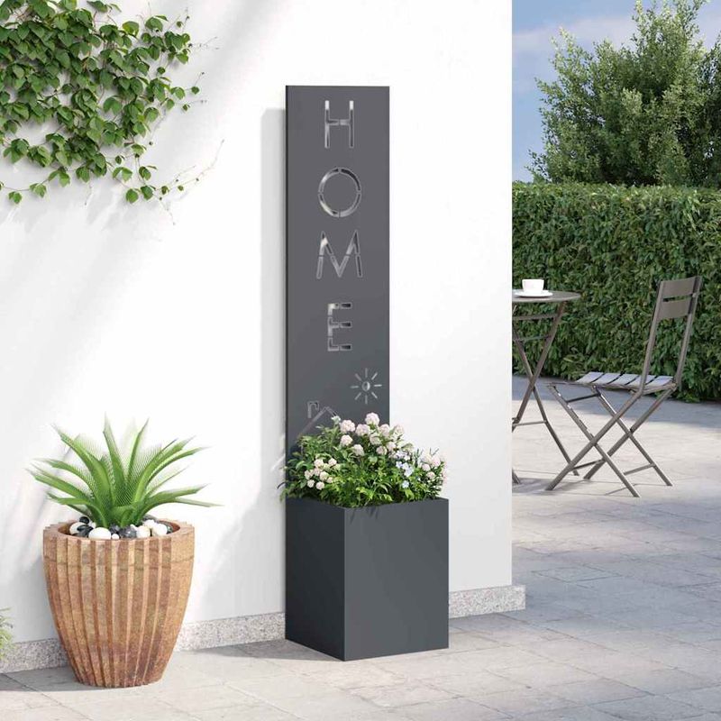 Casa si Gradina - Gradinarit si plante - Plante si ghivece - Ghivece si suporturi - Ghiveci pentru gradina Antracit 32 x 140 cm - Infinity.ro
