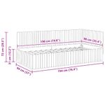 Casa si Gradina - Mobilier - Paturi si accesorii - Paturi - Cadru de pat coltar cu headboard albastru 90 x 190 cm Catifea - Infinity.ro