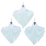 Casa si Gradina - Decoratiuni - Decoratiuni de sezon - Fantoma de Halloween Suspendata 3 pcs Alb 52 x 62 cm Poliester - Infinity.ro