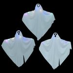 Casa si Gradina - Decoratiuni - Decoratiuni de sezon - Fantoma de Halloween Suspendata 3 pcs Alb 52 x 62 cm Poliester - Infinity.ro