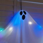 Casa si Gradina - Decoratiuni - Decoratiuni de sezon - Fantoma de Halloween Suspendata 3 pcs Alb 52 x 62 cm Poliester - Infinity.ro