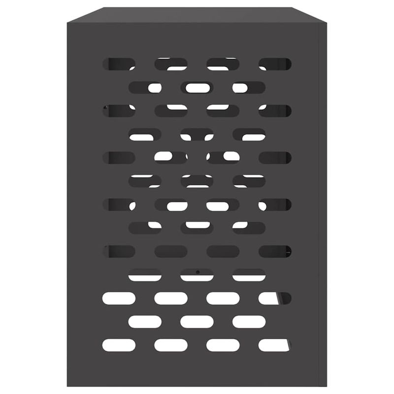 Casa si Gradina - Termice - Calorifere si accesorii - Accesorii calorifere - Husa pentru aer conditionat Negru 100 x 50 x 70 cm Otel - Infinity.ro