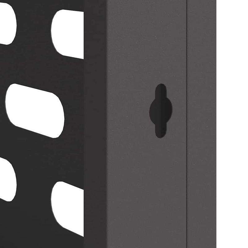 Casa si Gradina - Termice - Calorifere si accesorii - Accesorii calorifere - Husa pentru aer conditionat Negru 100 x 50 x 70 cm Otel - Infinity.ro