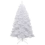 Casa si Gradina - Decoratiuni - Decoratiuni de sezon - Brad de Craciun artificial cu balamale si zapada, 120 cm - Infinity.ro