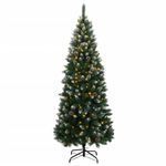 Casa si Gradina - Decoratiuni - Decoratiuni de sezon - Brad de Craciun artificial cu 300 LED-uri, 240 cm - Infinity.ro