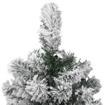 Casa si Gradina - Decoratiuni - Decoratiuni de sezon - Brad de Craciun artificial cu balamale si zapada, 120 cm - Infinity.ro