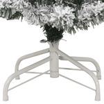 Casa si Gradina - Decoratiuni - Decoratiuni de sezon - Brad de Craciun artificial cu balamale si zapada, 120 cm - Infinity.ro
