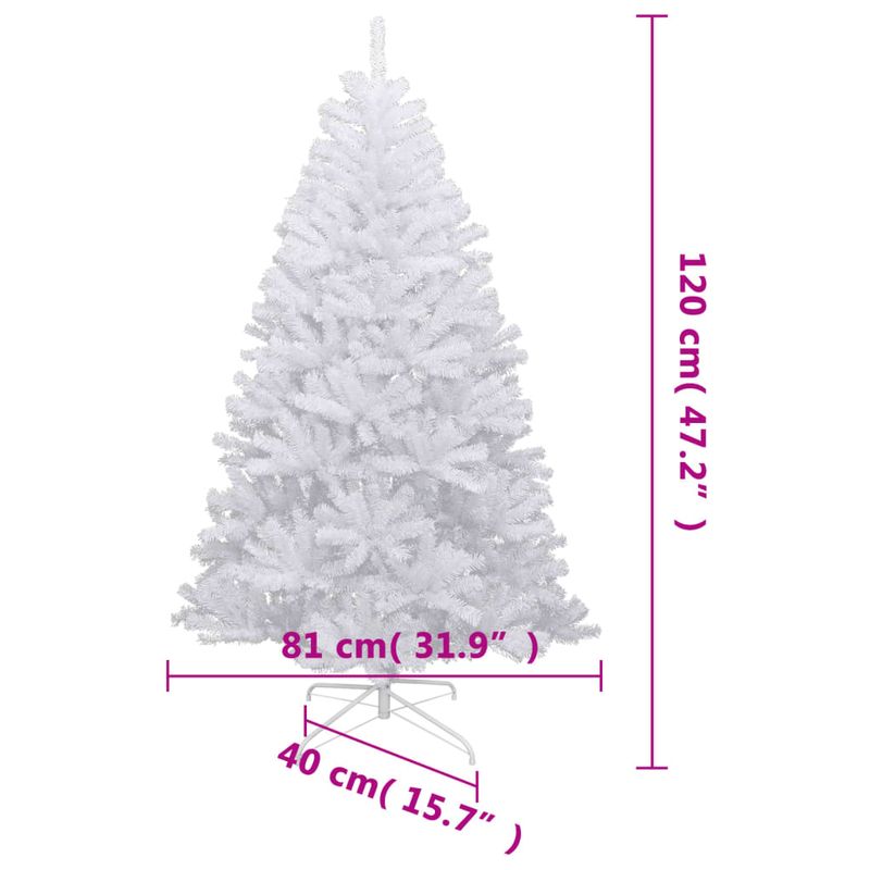 Casa si Gradina - Decoratiuni - Decoratiuni de sezon - Brad de Craciun artificial cu balamale si zapada, 120 cm - Infinity.ro