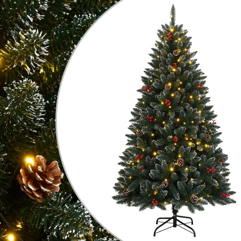 Casa si Gradina - Decoratiuni - Decoratiuni de sezon - Brad de Craciun artificial cu 300 LED-uri, 180 cm - Infinity.ro