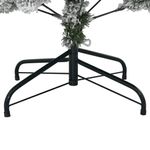 Casa si Gradina - Decoratiuni - Decoratiuni de sezon - Brad de Craciun artificial cu balamale si zapada, 120 cm - Infinity.ro