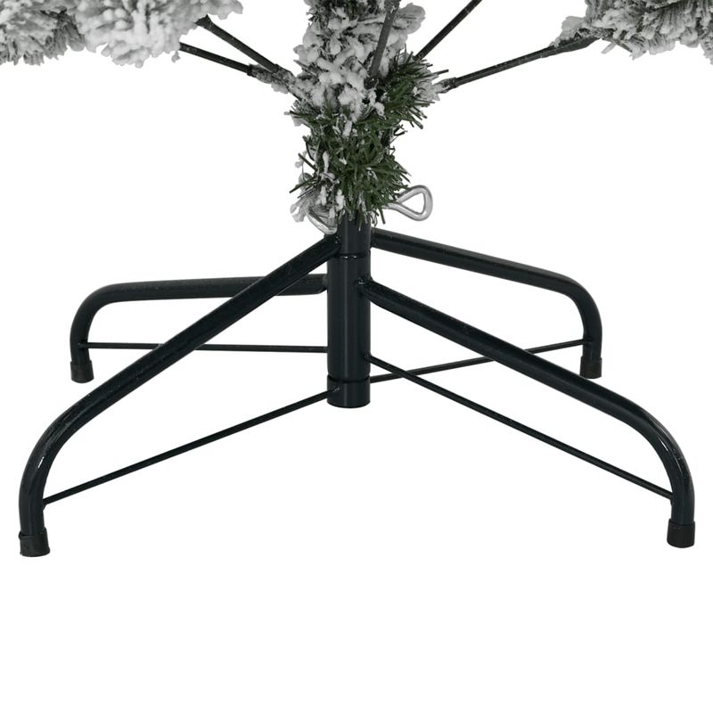 Casa si Gradina - Decoratiuni - Decoratiuni de sezon - Brad de Craciun artificial cu balamale si zapada, 120 cm - Infinity.ro
