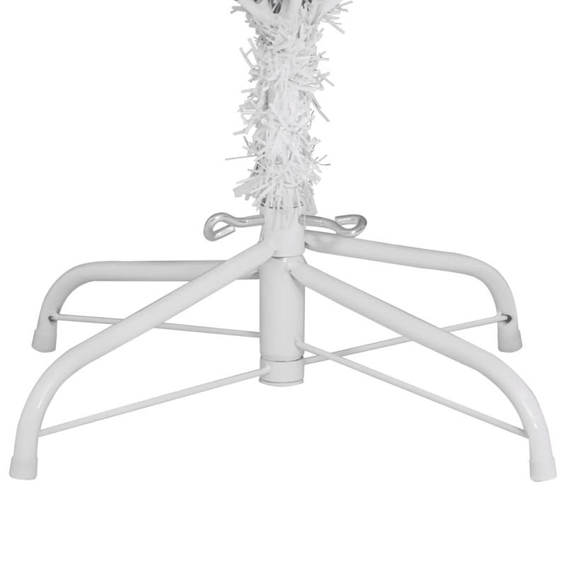 Casa si Gradina - Decoratiuni - Decoratiuni de sezon - Brad de Craciun artificial cu suport si balamale, alb, 270 cm - Infinity.ro