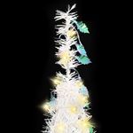 Casa si Gradina - Decoratiuni - Decoratiuni de sezon - Brad de Craciun artificial pop-up 100 LED-uri alb 150 cm - Infinity.ro