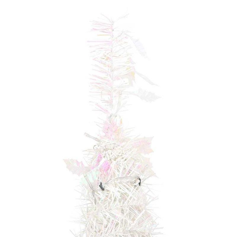 Casa si Gradina - Decoratiuni - Decoratiuni de sezon - Brad de Craciun artificial pop-up 100 LED-uri alb 150 cm - Infinity.ro